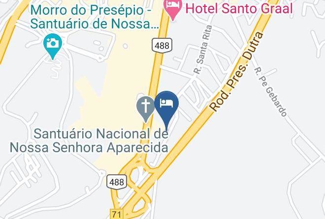 Aparecida - Pousada Da Fe Maps
