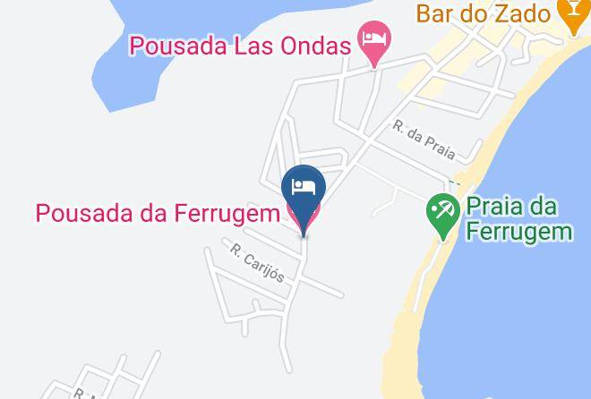 Garopaba - Pousada Da Ferrugem Maps