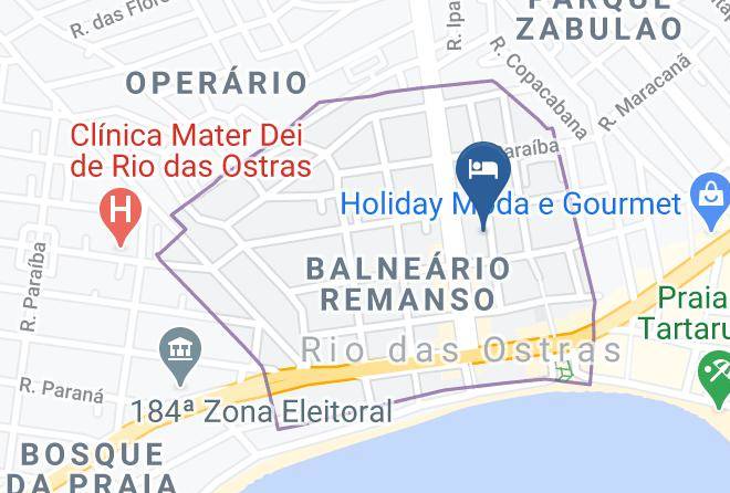 Rio Das Ostras - Pousada Da Gaivota Maps