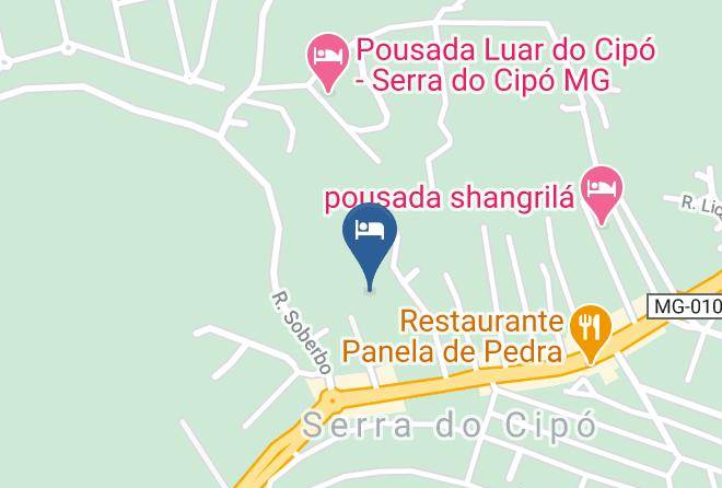 Santana Do Riacho - Pousada Da Gameleira Nacao Ketu Maps