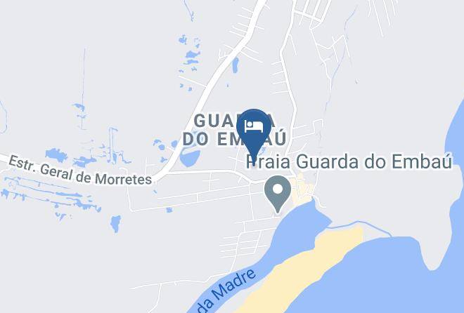 Palhoca - Pousada Da Guarda Maps
