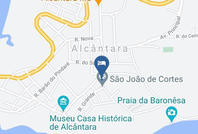 Alcantara - Pousada Da Josefa Maps