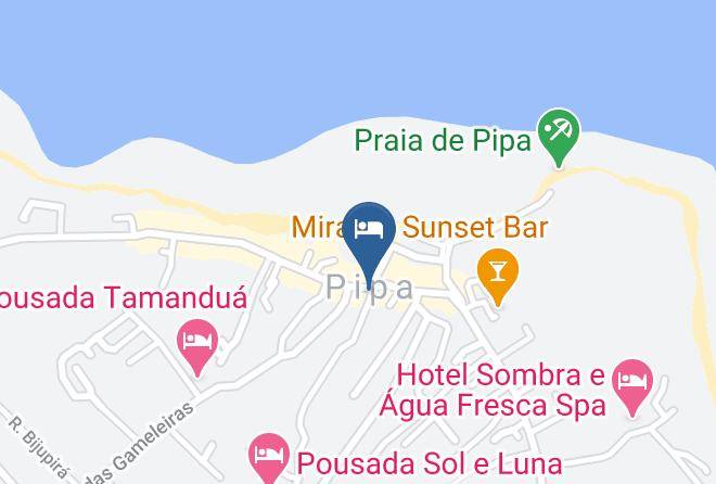 Tibau Do Sul - Pousada Daladeira Maps