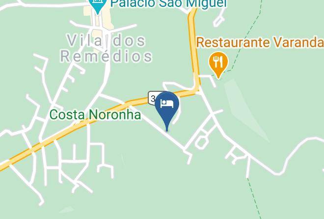 Fernando De Noronha - Pousada Da Leide Maps