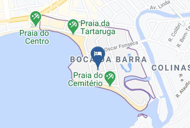 Rio Das Ostras - Pousada Da Lenna Maps