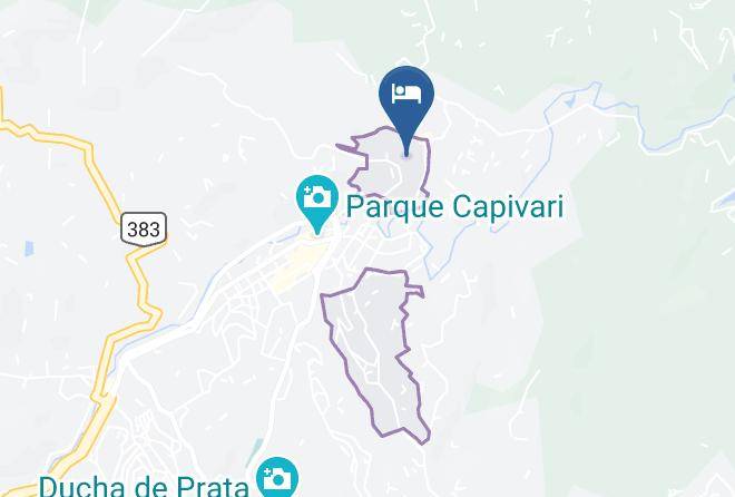 Campos Do Jordao - Pousada Da Lua Maps