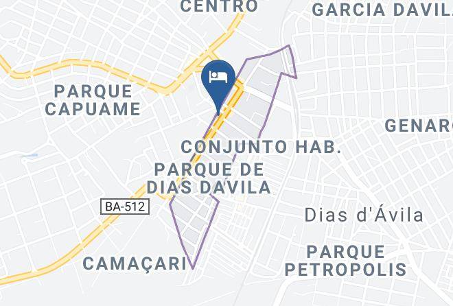 Dias D Avila - Pousada Da Mangueira Maps