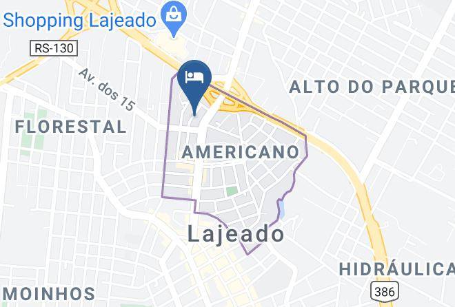 Lajeado - Merlyn Pousadas Maps