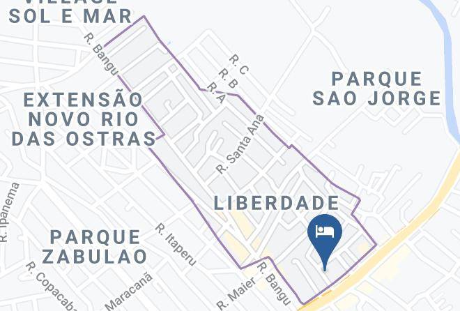 Rio Das Ostras - Pousada Da Nalva Maps