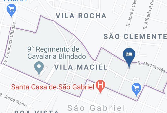Sao Gabriel - Pousada Da Nicole Maps