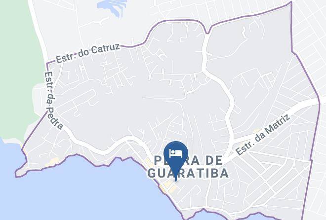 Rio De Janeiro Pedra De Guaratiba - Pousada Da Pedra Maps