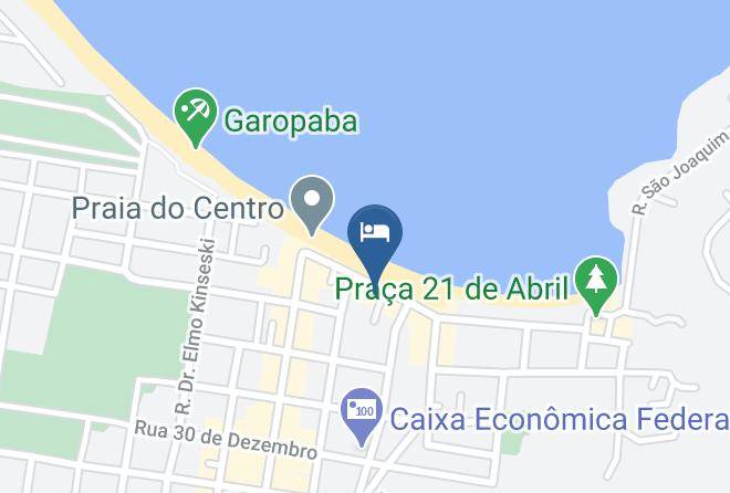 Garopaba - Pousada Da Praia Garopaba Maps