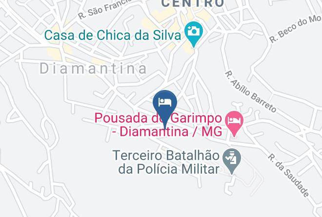 Diamantina - Pousada Da Seresta Maps