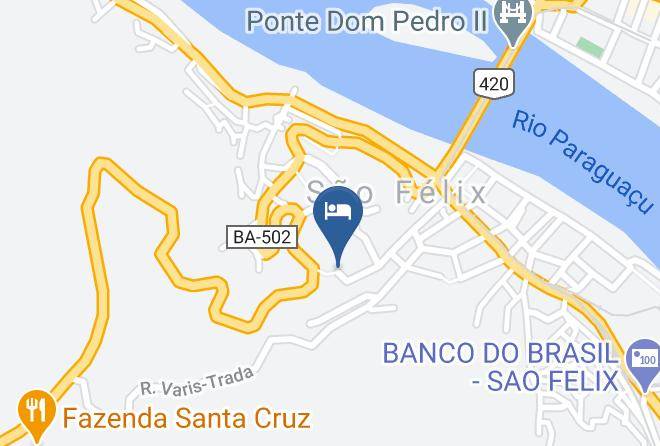 Sao Felix - Pousada Da Serra Maps