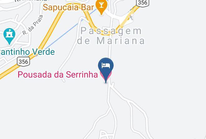 Mariana - Pousada Da Serrinha Maps