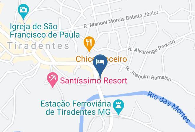 Tiradentes - Pousada Da Sirlei Maps