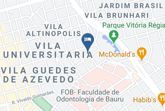 Bauru - Pousada Da Sonia Maps