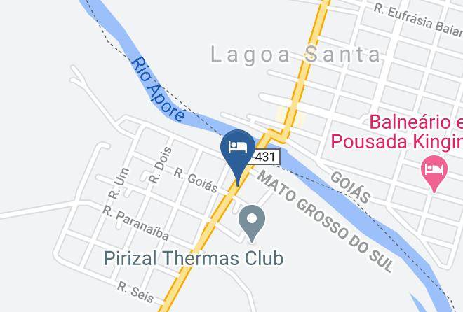 Paranaiba - Pousada Da Suely Maps