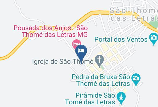 Sao Tome Das Letras - Pousada Da Toca Maps
