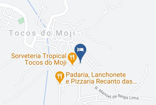 Tocos Do Mogi - Pousada Da Tonha Maps