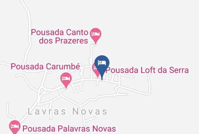 Ouro Preto - Pousada Da Valdirene Maps