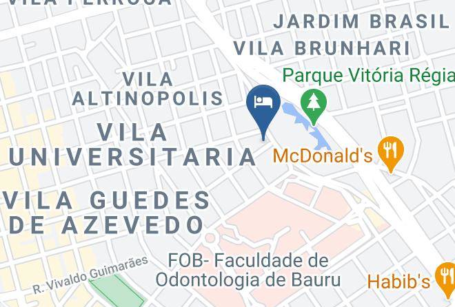 Bauru - Pousada Da Vo Maps