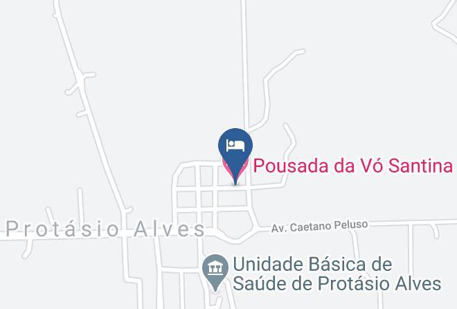 Protasio Alves - Pousada Da Vo Santina Maps