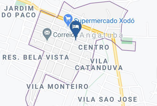 Angatuba - Pousada Da Vovo Maps