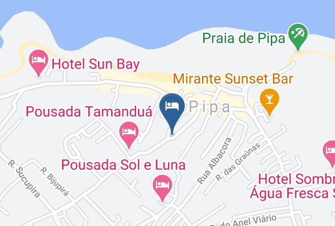 Tibau Do Sul - Pousada Da Vovo Maps