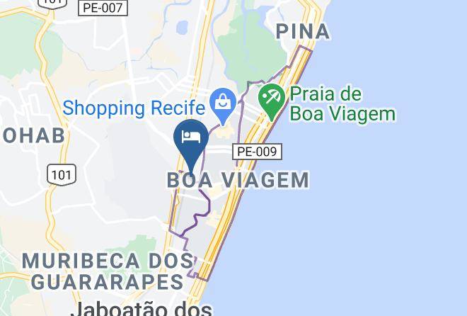 Recife - Pousada Dalamedas Maps