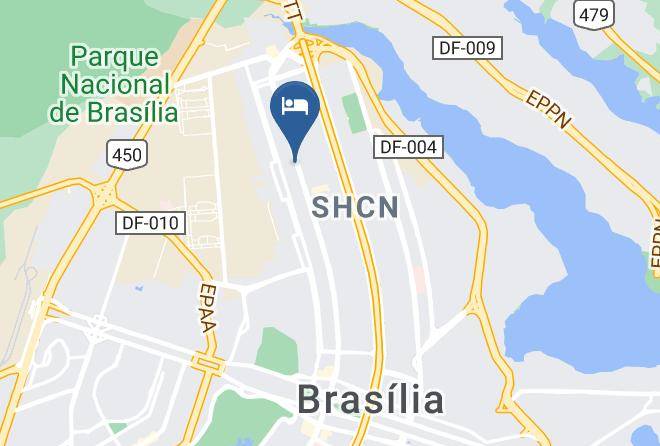 Brasilia - Pousada Damasco Maps