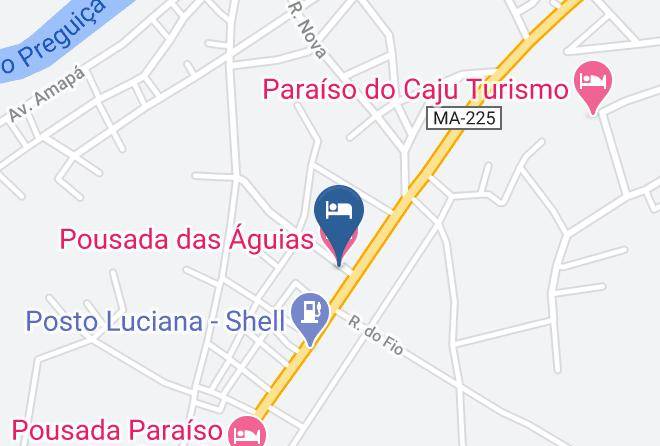 Barreirinhas - Pousada Das Aguias Maps