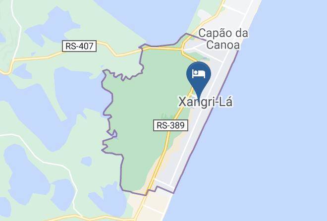 Xangri La - Pousada Das Algas Maps