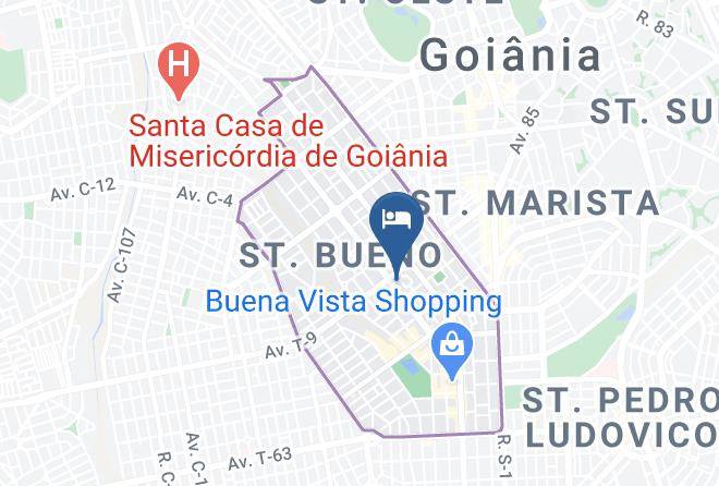 Goiania - Pousada Das Amendoeiras Maps