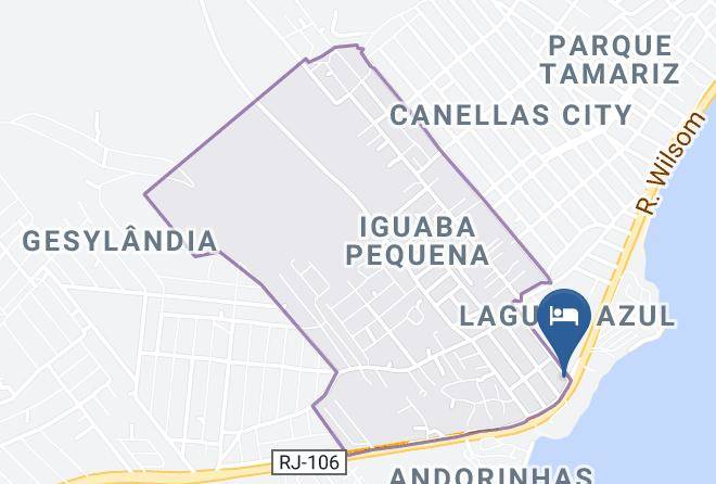 Iguaba Grande - Pousada Das Andorinhas Maps