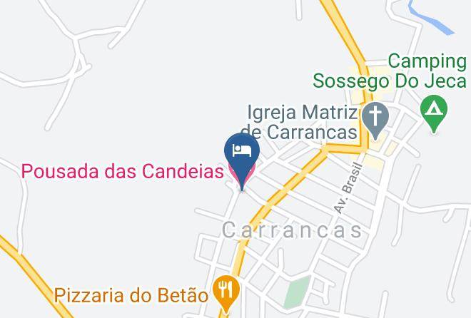 Carrancas - Pousada Das Candeias Maps