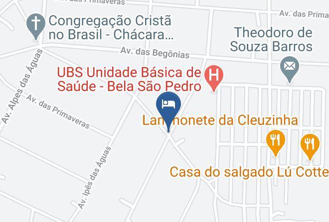 Sao Pedro - Pousada Das Estrelas Maps