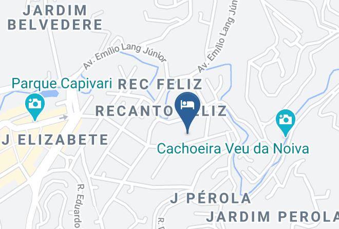 Campos Do Jordao - Pousada Das Hortensias Maps