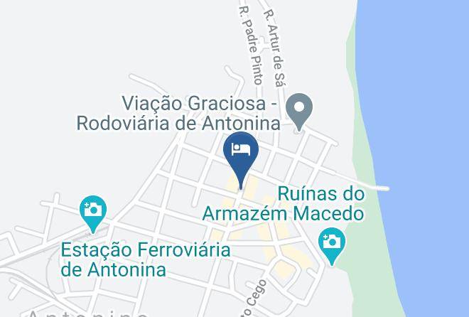 Antonina - Pousada Das Laranjeiras Maps