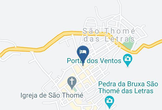 Sao Tome Das Letras - Pousada Das Letras Maps