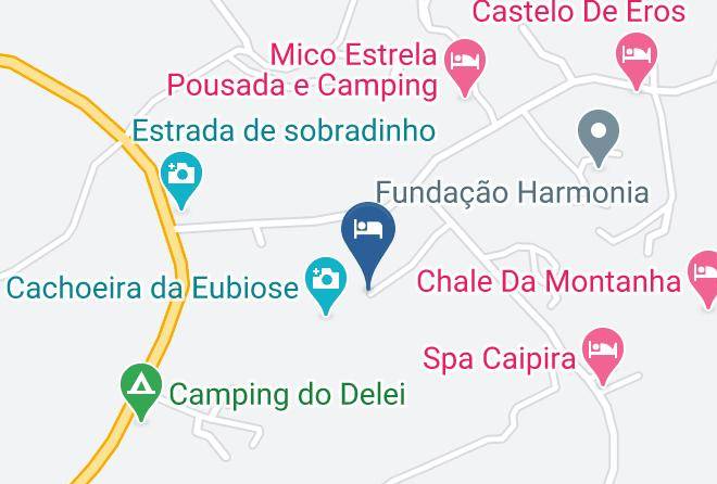 Sao Tome Das Letras - Pousada Das Magas Maps