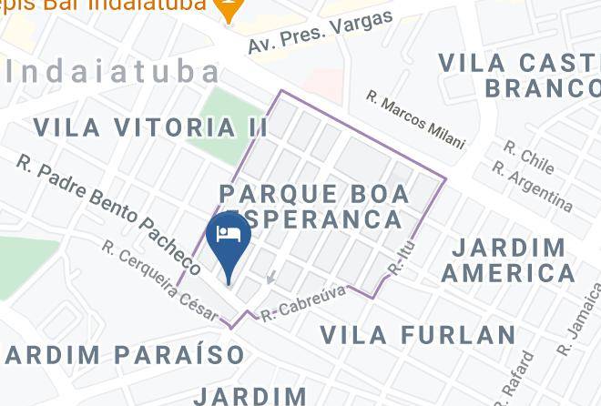 Indaiatuba - Pousada Das Nacoes Maps