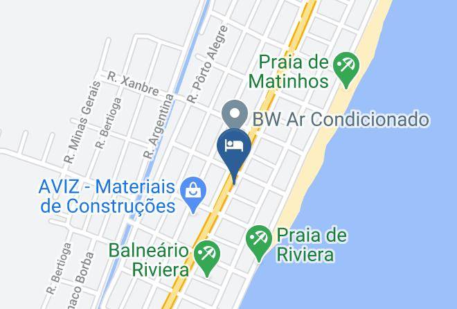 Matinhos - Pousada Das Ondas Maps