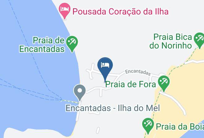 Paranagua - Pousada Orquideas Ilha Do Mel Maps
