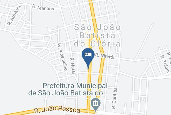 Sao Joao Batista Do Gloria - Pousada Das Pitangas Maps