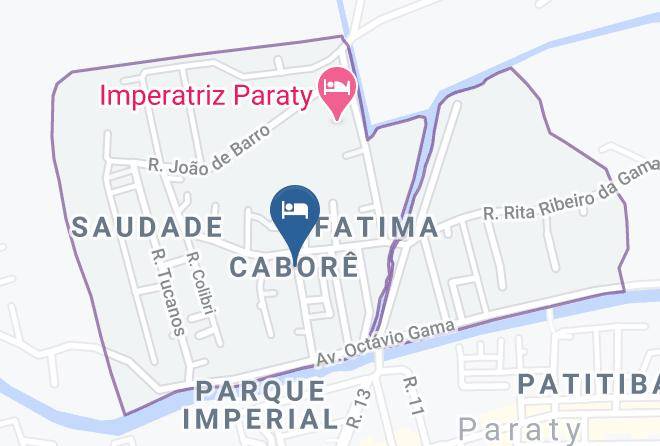 Parati - Pousada Das Sairas Maps