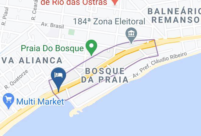 Rio Das Ostras - Pousada Das Tartarugas Maps