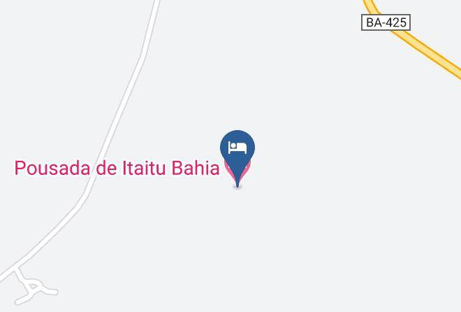 Jacobina - Pousada De Itaitu Bahia Maps