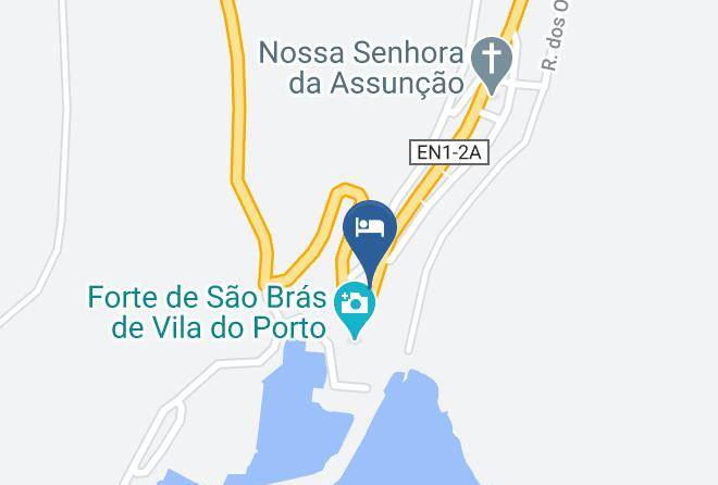 Vila Do Porto - Pousada De Juventude De Santa Maria Maps