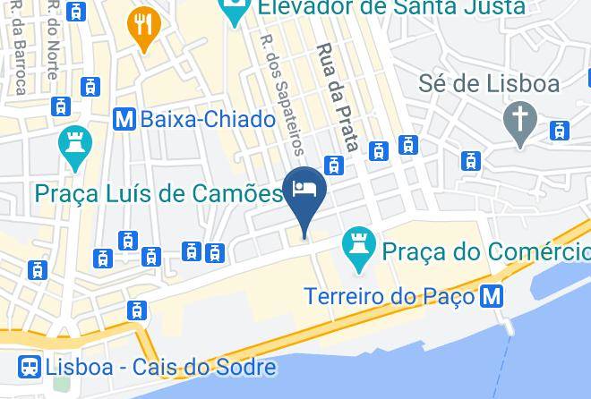 Lisbon - Pousada De Lisboa Maps